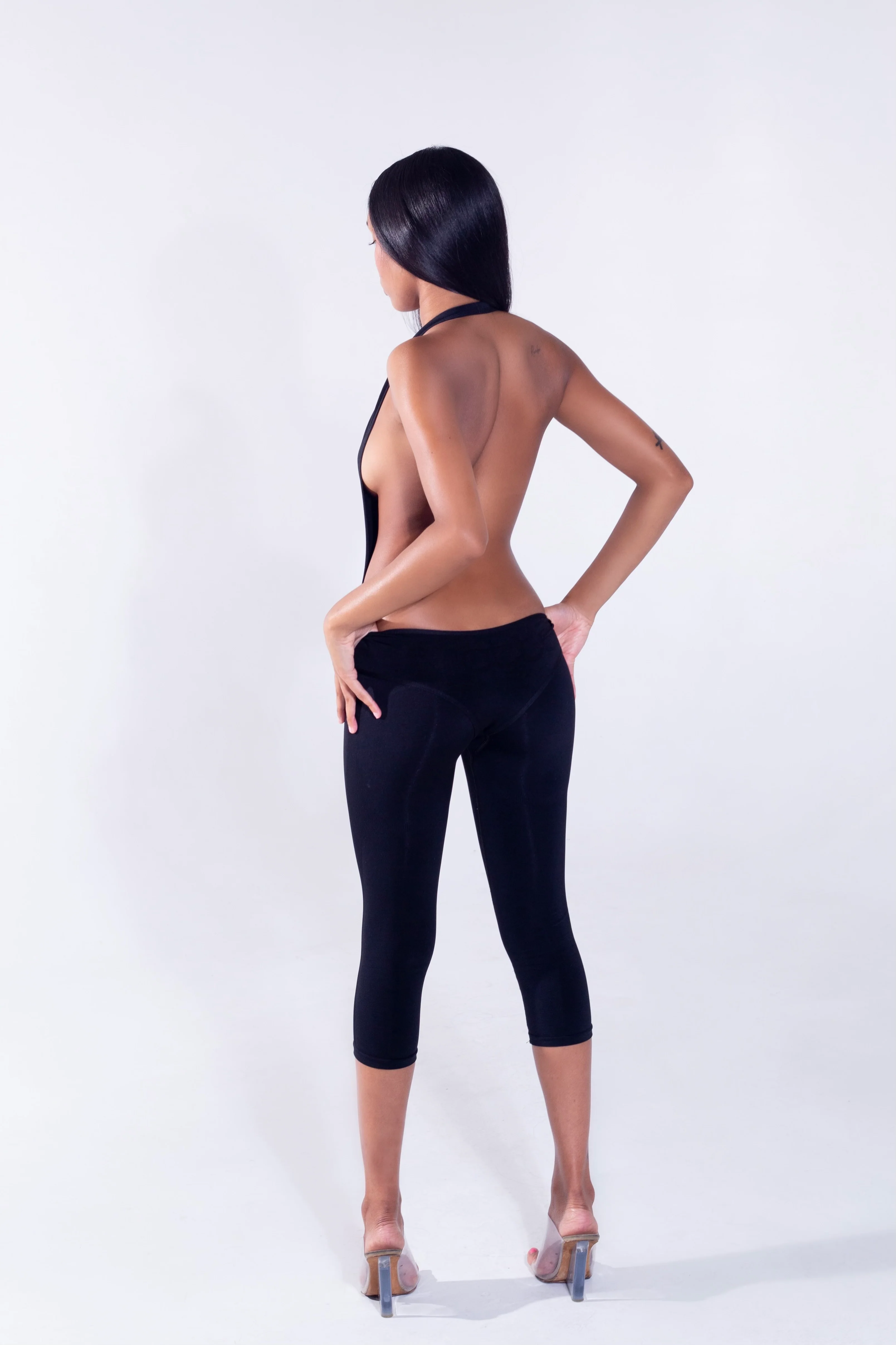 Seamless Halter Body (Black) - Image 2