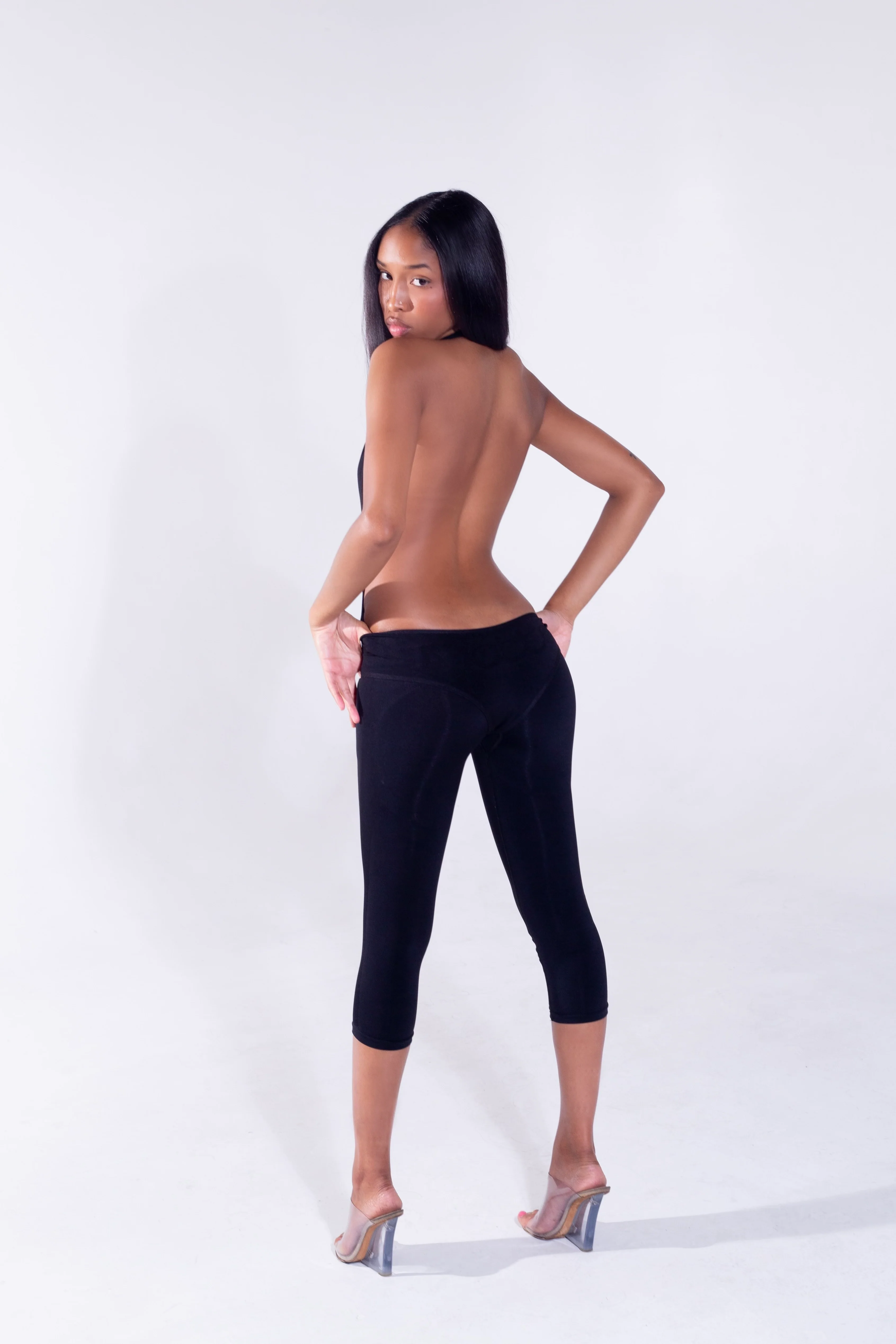 Seamless Halter Body (Black) - Image 3