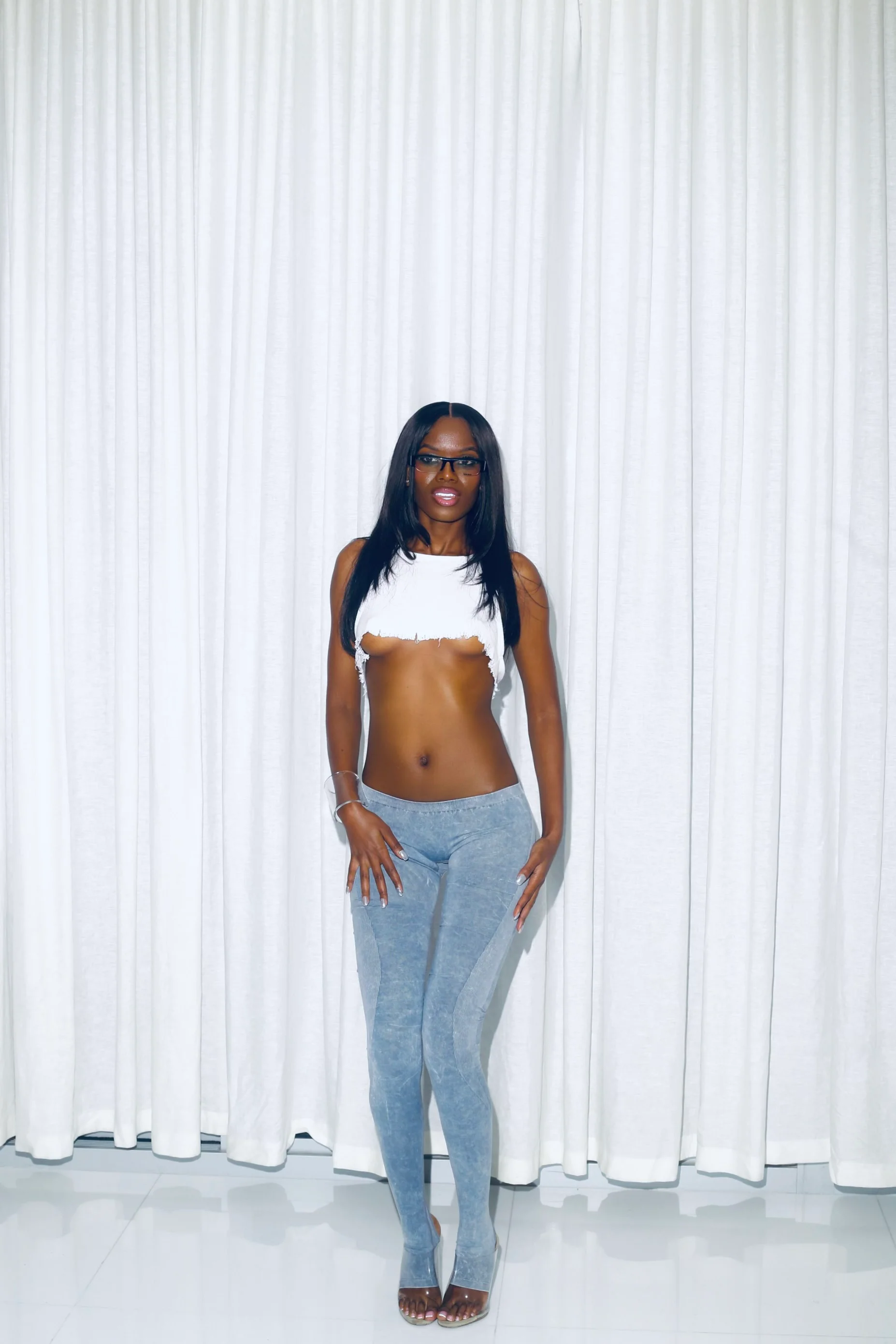 Seamless LowRise Legging (Grey) - Image 5
